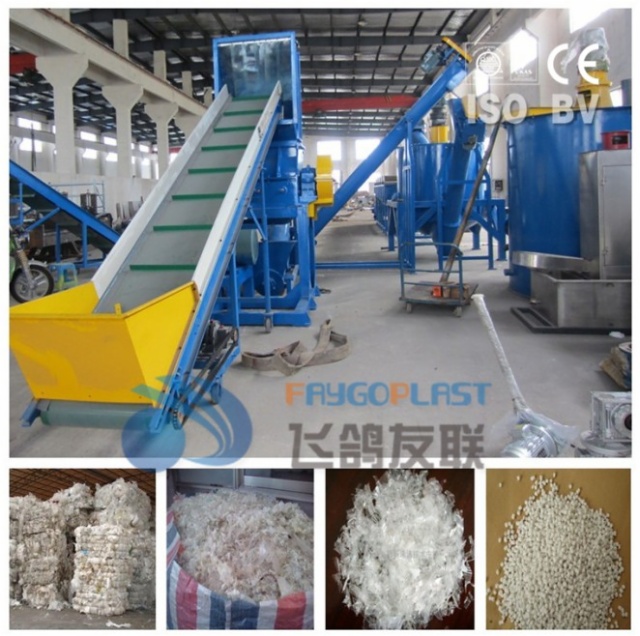 PP PE Film/Bottle Crushing,Washing, Recycling Line