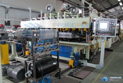PC,PP,PE HOLLOW GRID PLATE EXTRUSION LINE