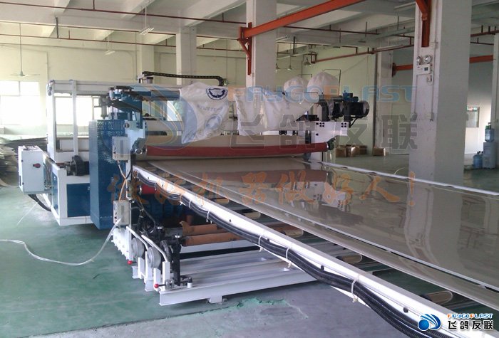 ABS,HIPS,PMMA,PP,PE,PVC plastic sheet extrusion machine