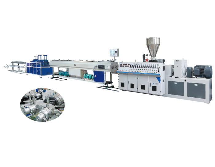 PVC Double Pipe Extrusion Line