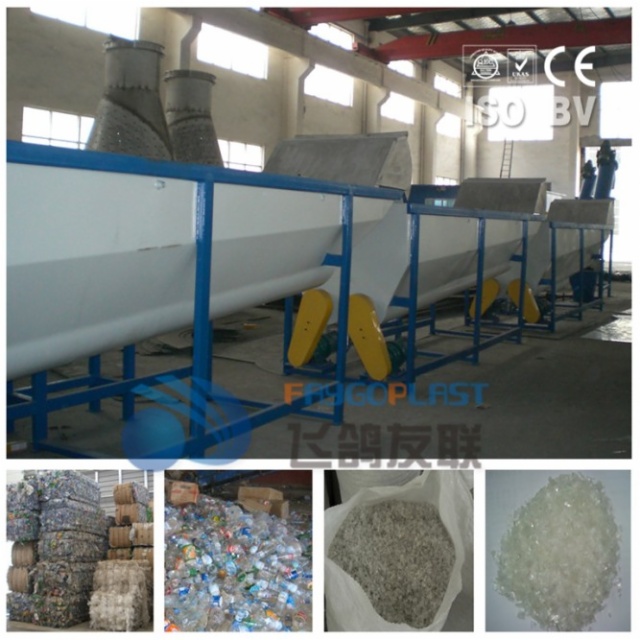 PET bottle washing &dryness line