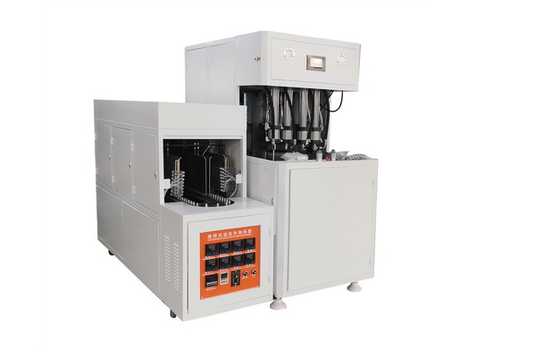 Semi-automatic blow molding machine